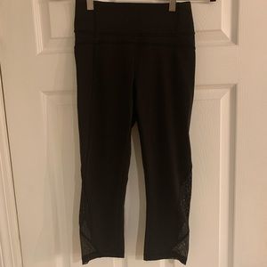 Lululemon Cropped Black Leggings